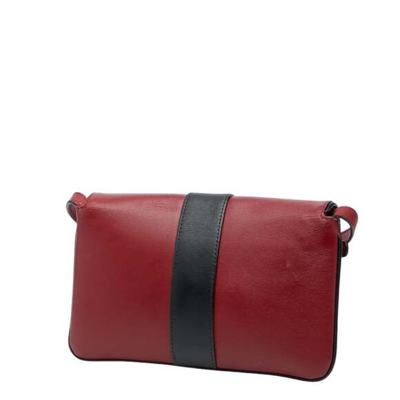 GUCCI Authentic Black Leather GG Marmont Shoulder Bag - Picture 2 of 11